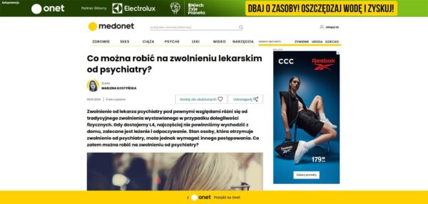Co mozna robic na zwolnieniu lekarskim od psychiatry