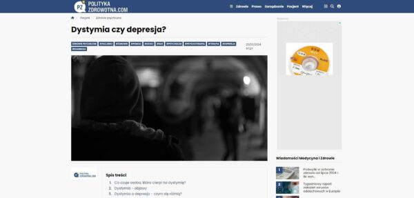 Dystymia czy depresja