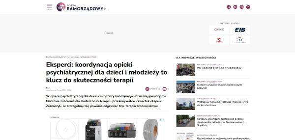 Eksperci koordynacja opieki psychiatrycznej dla dzieci i mlodziezy to klucz do skutecznosci terapii