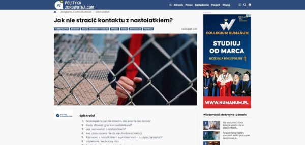 Jak nie stracić kontaktu z nastolatkiem