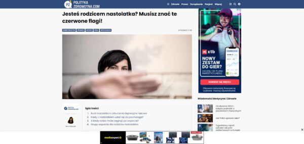 Jestes rodzicem nastolatka Musisz znac te czerwone flagi
