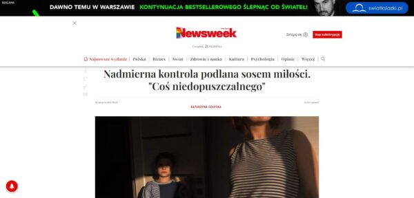 Nadmierna kontrola podlana sosem miłości. Coś niedopuszczalnego