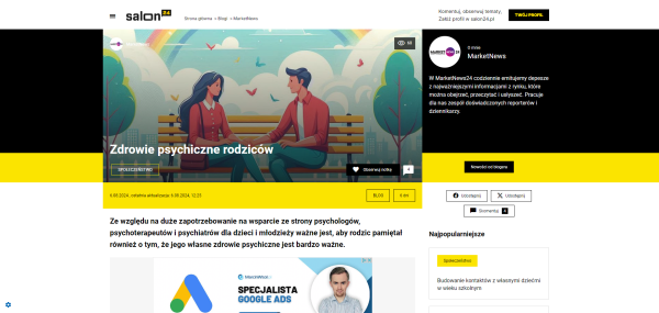 Zdrowie psychiczne rodziców