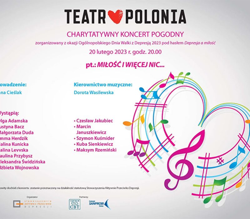 XV Charytatywny Koncert Pogodny wspierany przez Centrum CBT-1