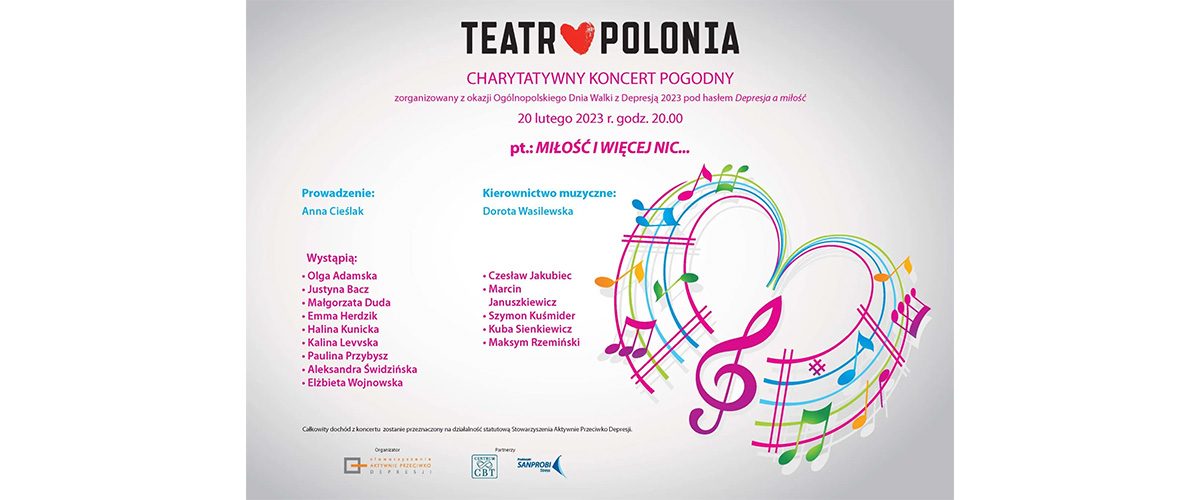 XV Charytatywny Koncert Pogodny wspierany przez Centrum CBT-1